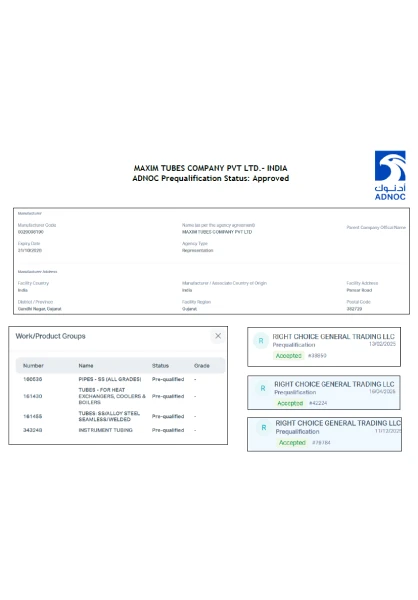 ADNOC PQ Status